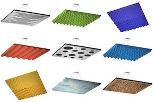 Acoustic ceilings are a group of fasteners designed to solve problems in the field of noise and vibration protection. Acoustic ceilings